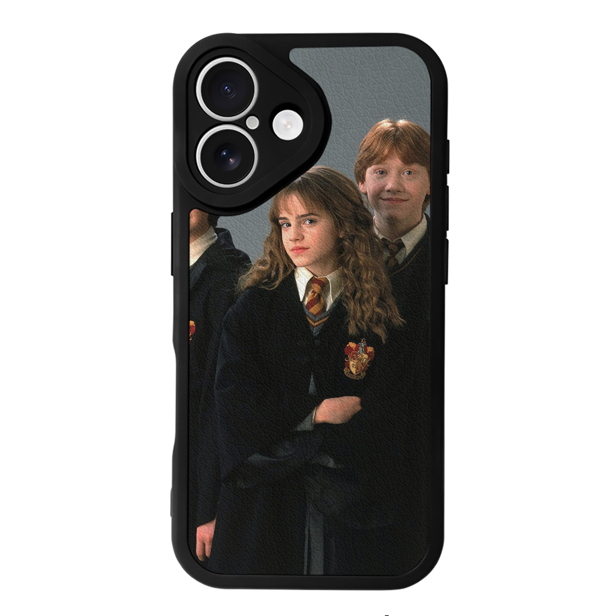 （画像用） Harry Potter ハリー・ポッターシリーズ 【iPhone 16シリーズ対応】シリコンスマホケース（レザー調） 材質：シリコン